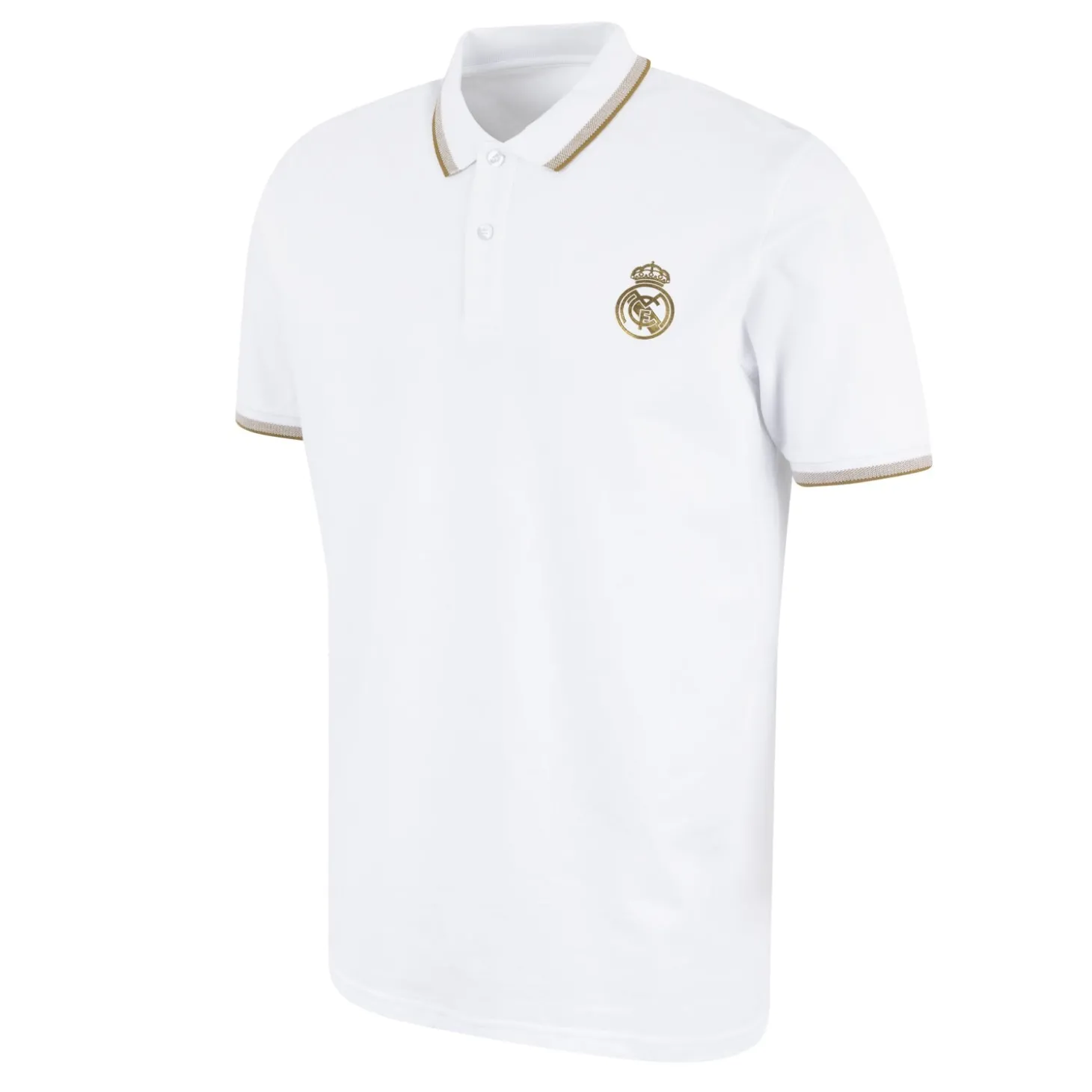 Homme OSDM Polos^Polo Blanc & Or hommes