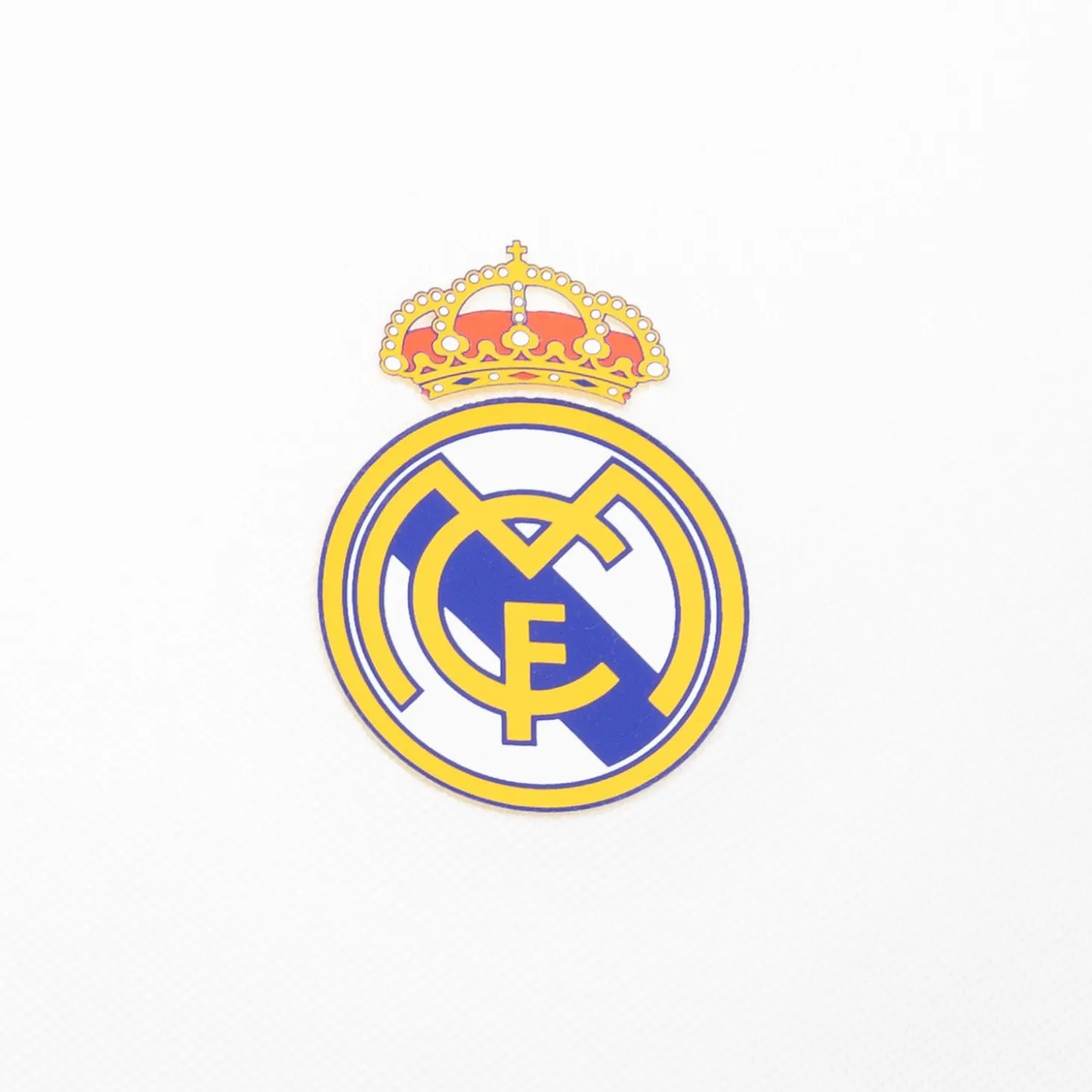 Homme OSDM Polos^Polo blanc pour hommes ECO Essentials Real Madrid Shield Colour