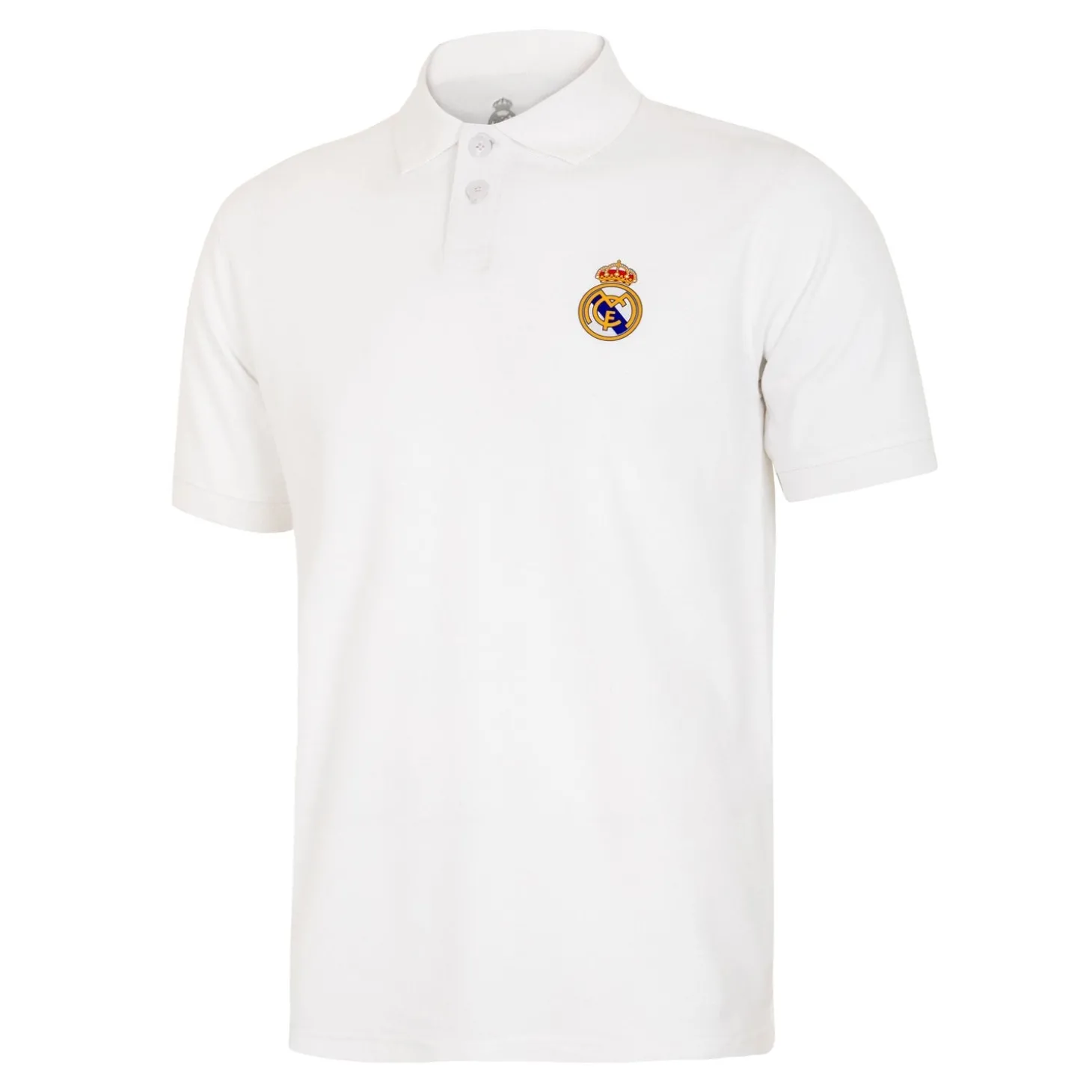 Homme T&F Polos^Polo Essentials Color Écusson Blanc Hommes