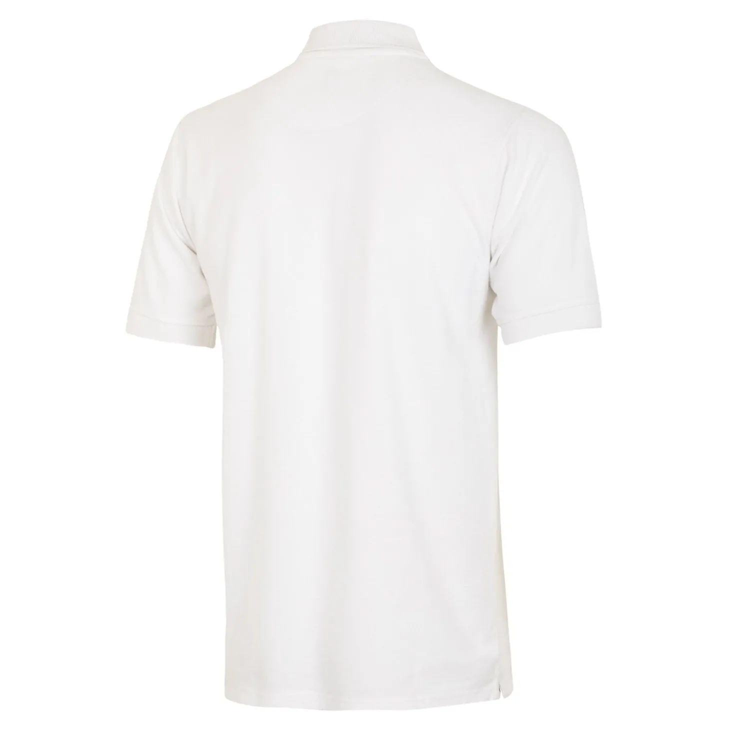 Homme T&F Polos^Polo Essentials Color Écusson Blanc Hommes