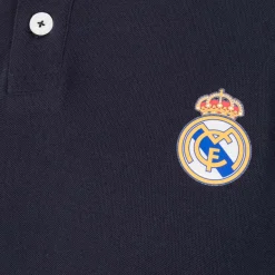 Homme T&F Polos^Polo Essentials Color Écusson Bleu Marine Hommes