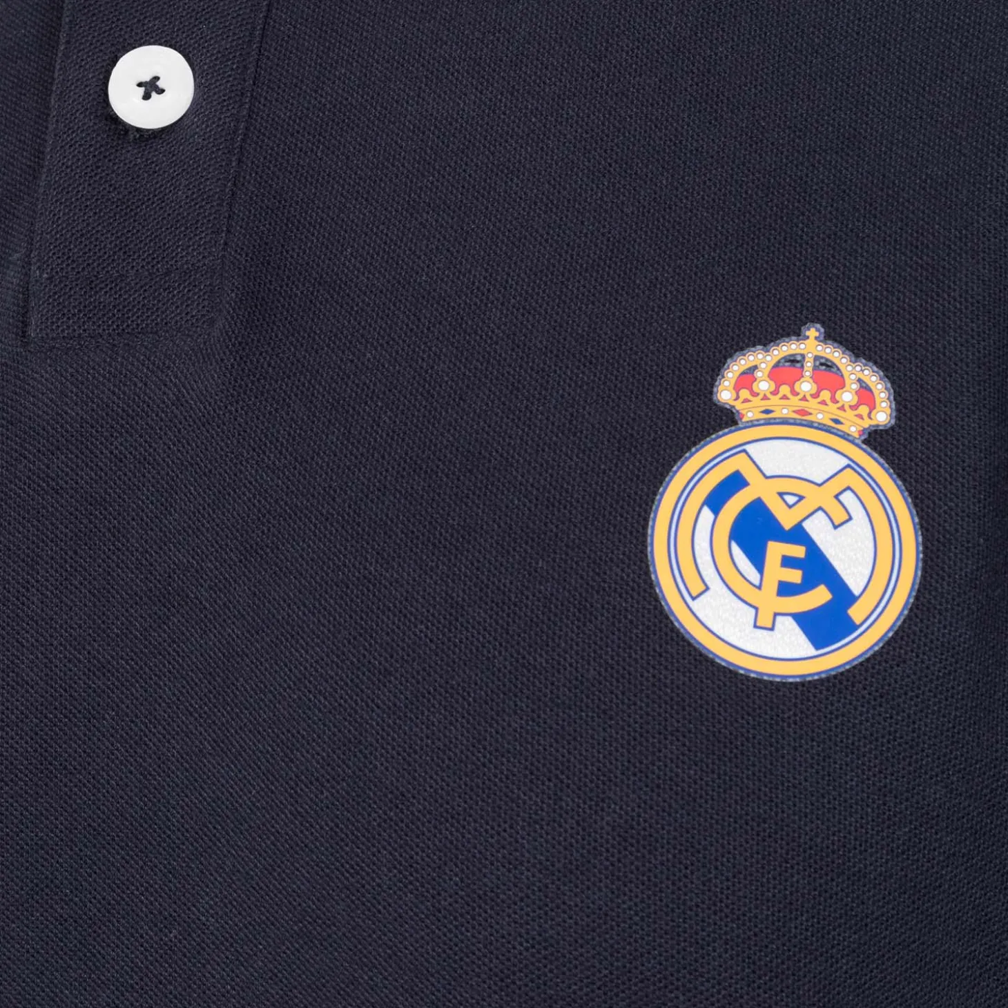 Homme T&F Polos^Polo Essentials Color Écusson Bleu Marine Hommes