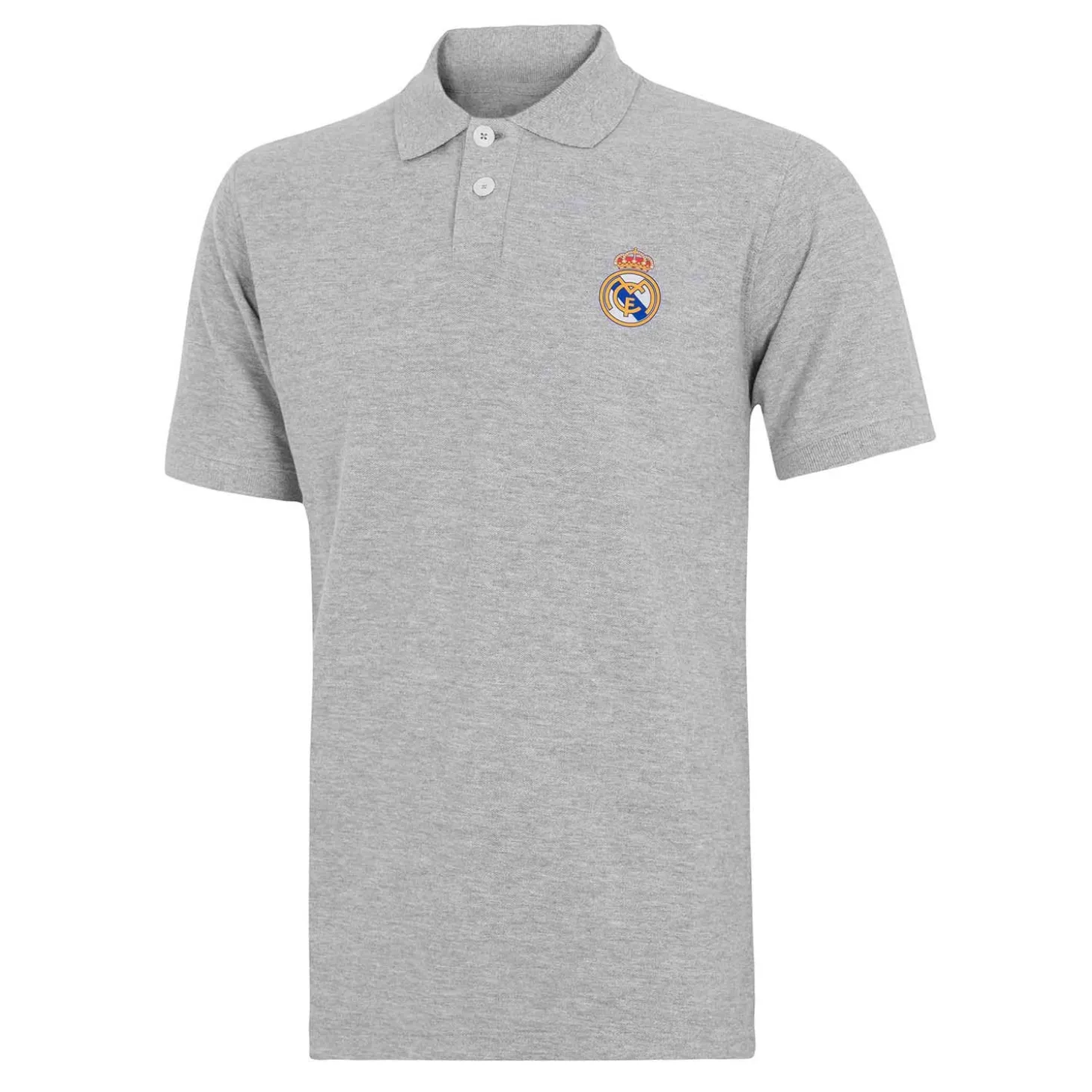 Homme T&F Polos^Polo Essentials Color Écusson Gris Clair Hommes