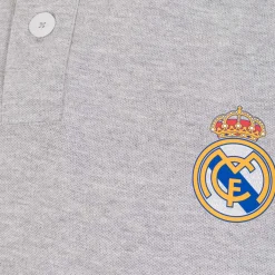 Homme T&F Polos^Polo Essentials Color Écusson Gris Clair Hommes