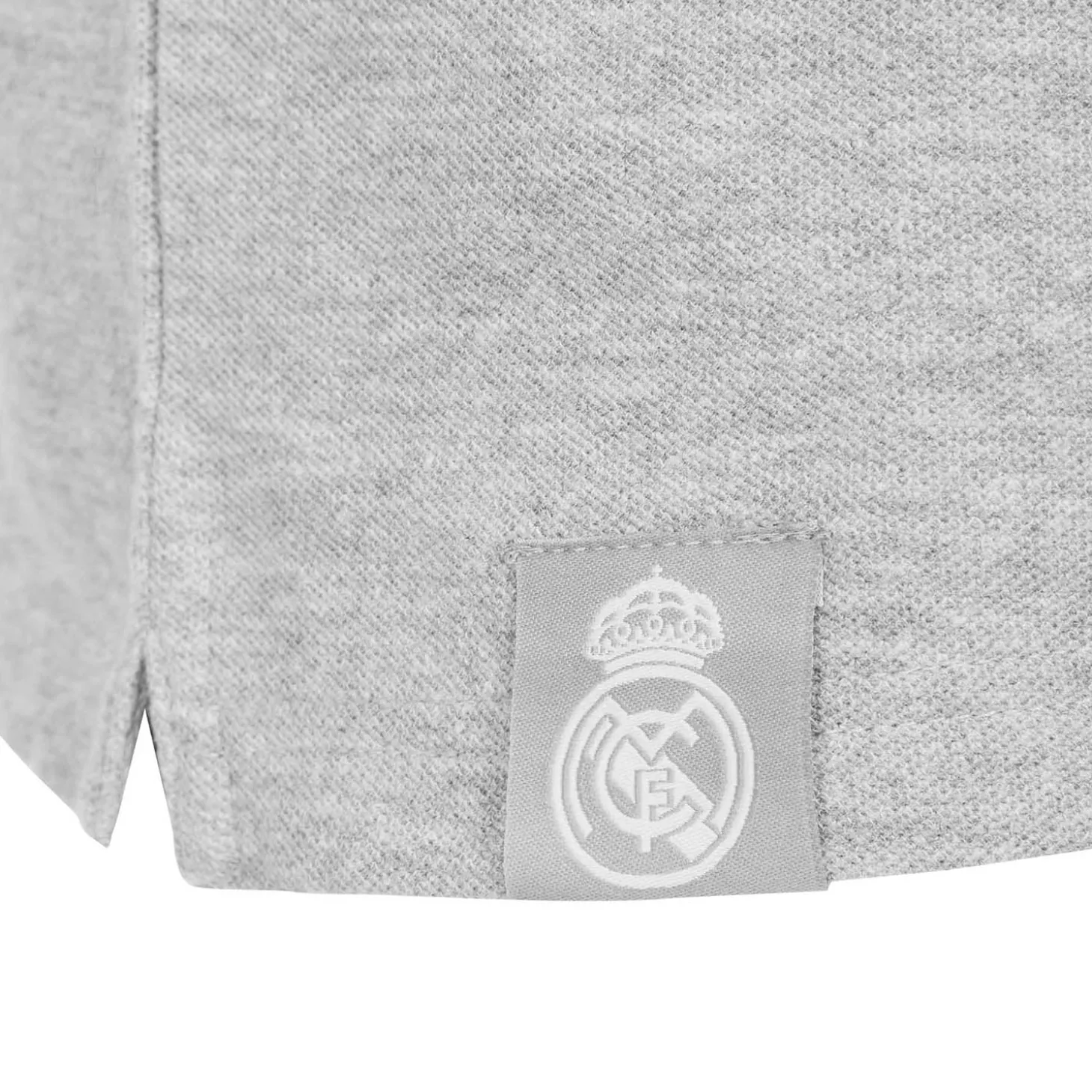 Homme T&F Polos^Polo Essentials Color Écusson Gris Clair Hommes