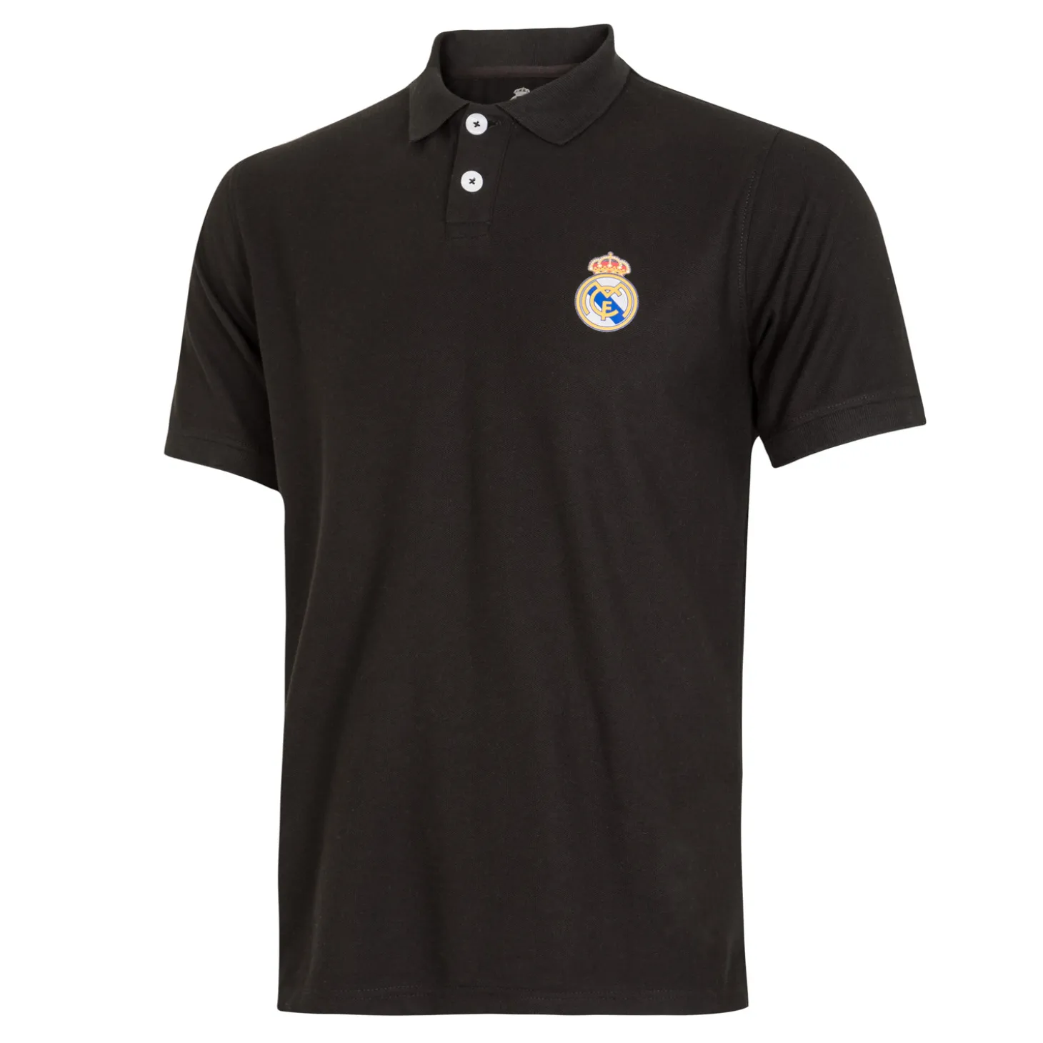 Homme T&F Polos^Polo Essentials Color Écusson Noir Hommes