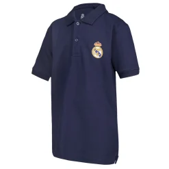 Enfant OSDM Rentrée Scolaire|Polos^Polo pour enfants ECO Essentials Real Madrid Shield Colour Blue