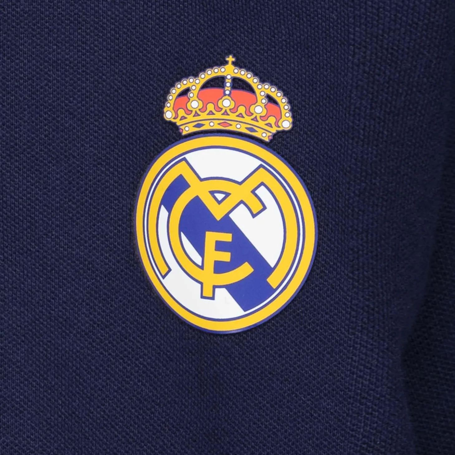 Enfant OSDM Rentrée Scolaire|Polos^Polo pour enfants ECO Essentials Real Madrid Shield Colour Blue