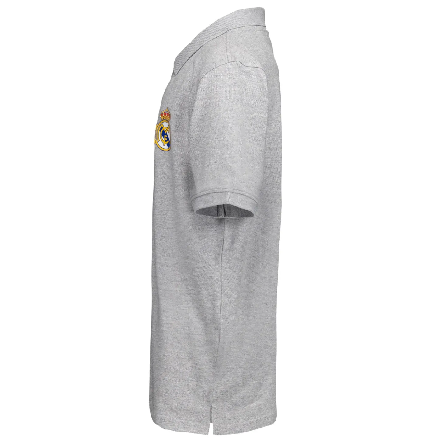 Enfant OSDM Polos|Rentrée Scolaire^Polo pour enfants ECO Essentials Real Madrid Armoiries Couleur grise