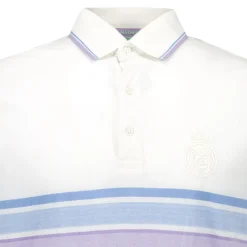 Homme Foundry Polos^Polo Rayé Multicolore Blanc Real Madrid hommes