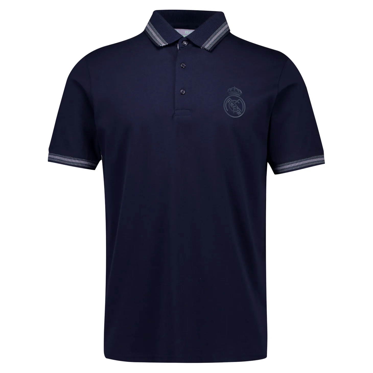 Homme Foundry Polos^Polo Rayé Ton Bleu Marine Real Madrid hommes