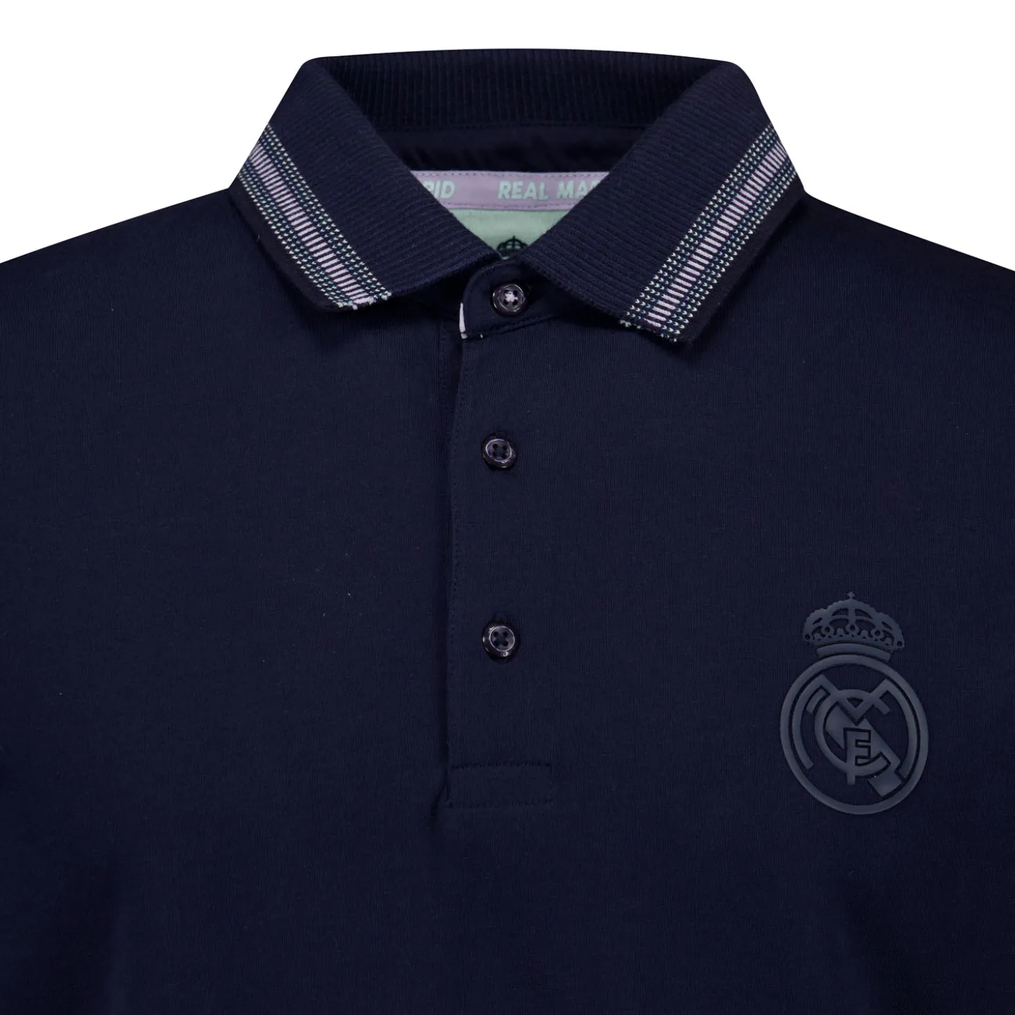 Homme Foundry Polos^Polo Rayé Ton Bleu Marine Real Madrid hommes