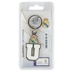 Project & Rogers Porte-Clés^Porte-clés Real Madrid avec la lettre - U