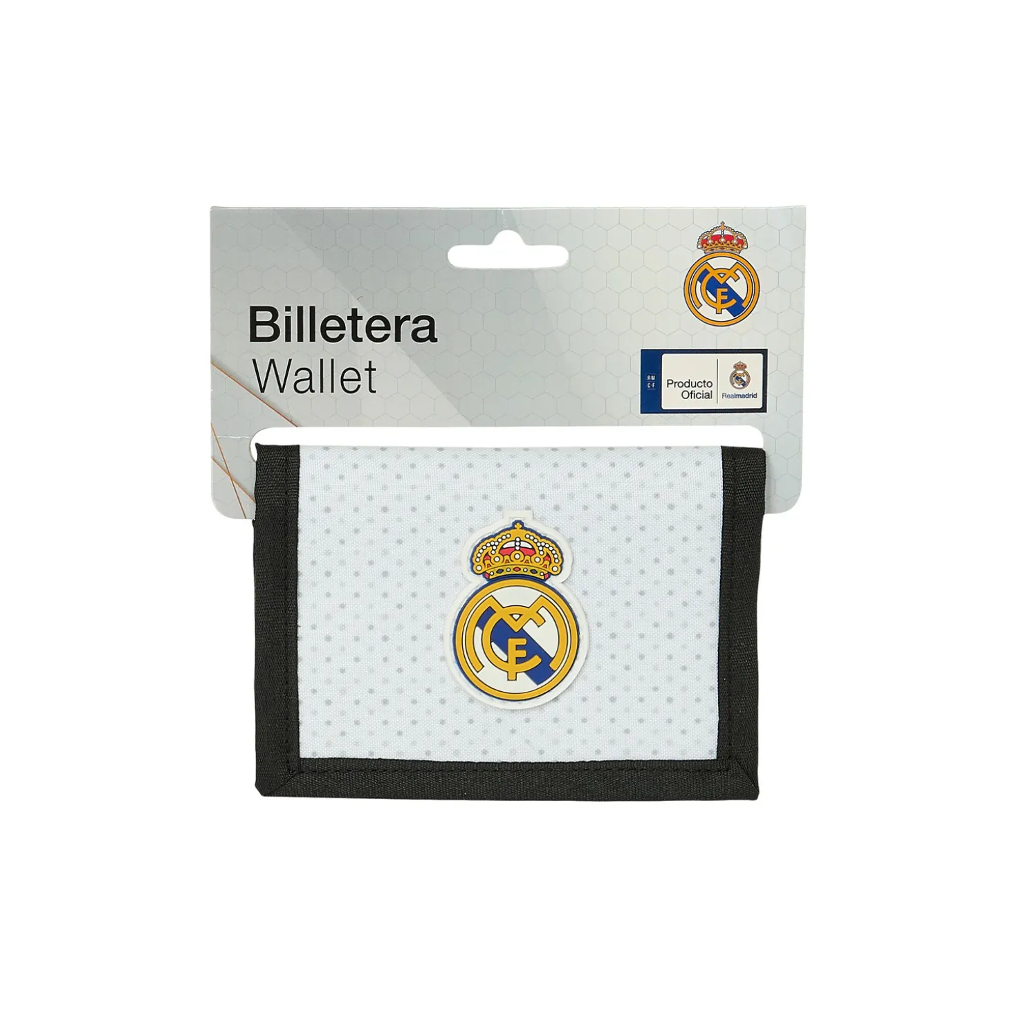 SAFTA S.A. Sacs & Bagages|Rentrée Scolaire^Portefeuille Real Madrid Blanc/Noir