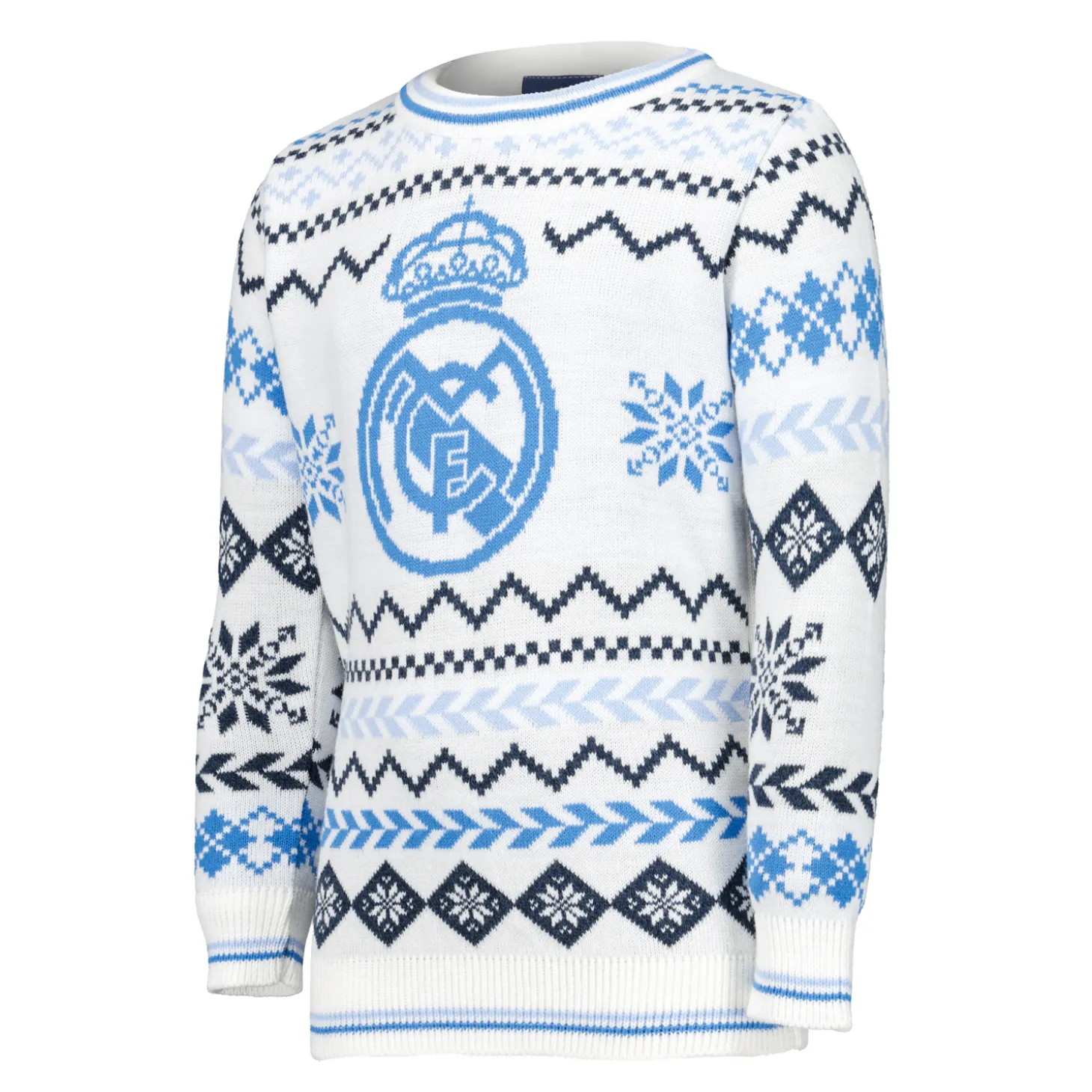 Enfant Foundry Sweats^Pull de Noël Écusson Blanc Glacé enfants