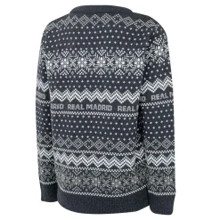 Enfant Foundry Sweats^Pull de Noël pour enfants Bleu marine/Gris Armoiries