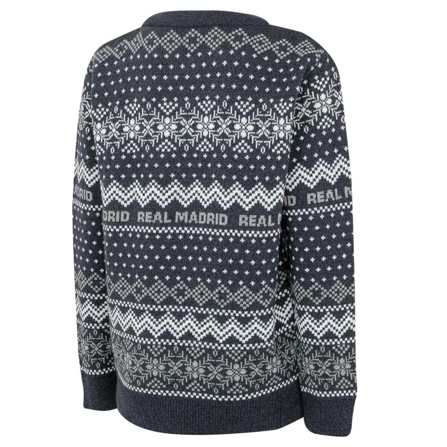 Enfant Foundry Sweats^Pull de Noël pour enfants Bleu marine/Gris Armoiries