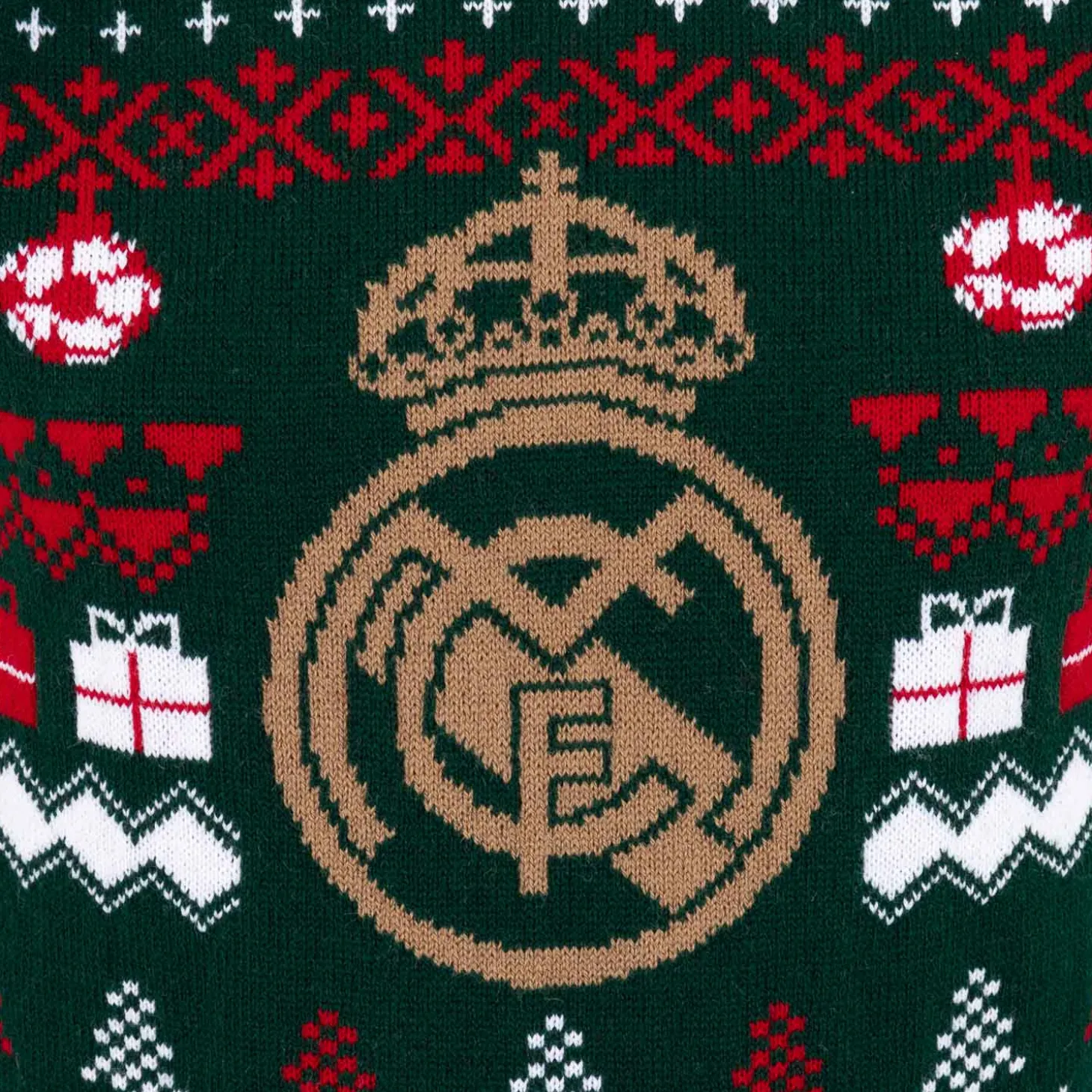 Enfant Foundry Sweats^Pull de Noël pour jeunes avec écusson vert/multicolore