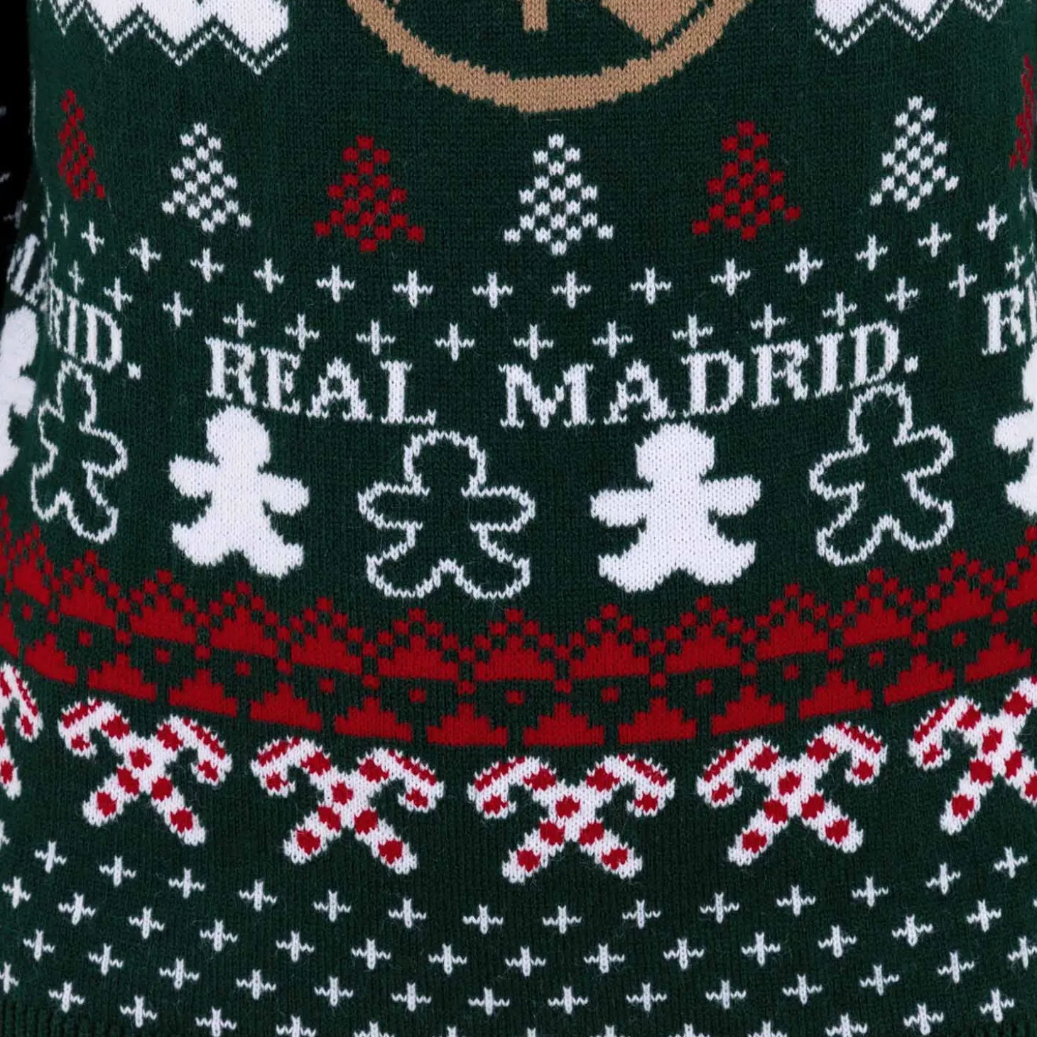 Enfant Foundry Sweats^Pull de Noël pour jeunes avec écusson vert/multicolore