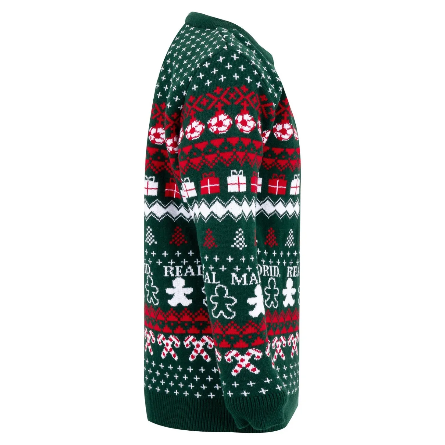 Enfant Foundry Sweats^Pull de Noël pour jeunes avec écusson vert/multicolore