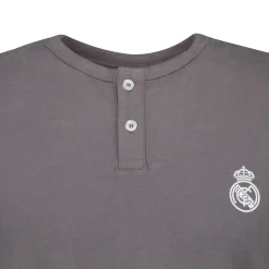 Homme OSDM Pyjamas^Pyjama Real Madrid White Dreams - Short Henley - Gris