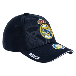 Enfant Project & Rogers Casquettes|Chapeaux^Real Madrid Casquette avec armoiries et initiales Boy Blue