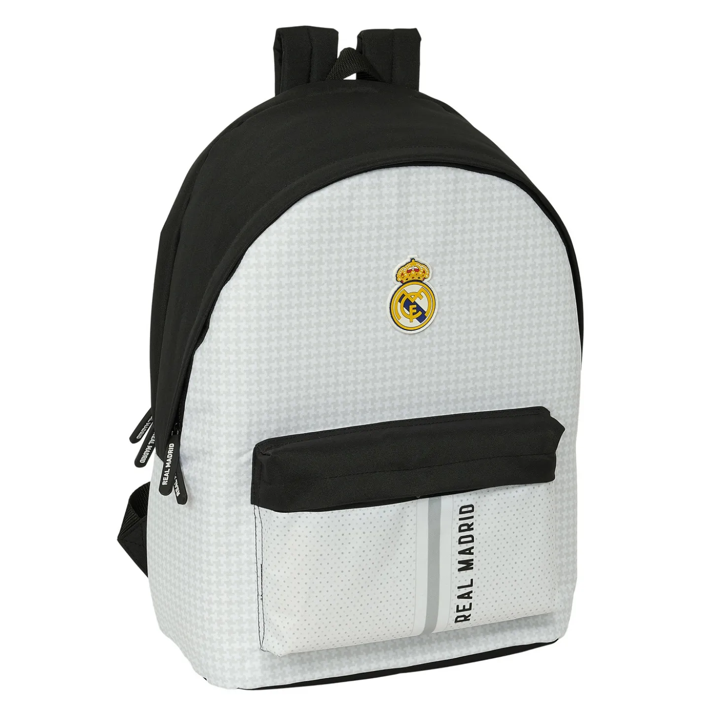 SAFTA S.A. Sacs & Bagages|Rentrée Scolaire^Sac à Dos Double Ordinateur Portable 15,6’’ Real Madrid Blanc/Noir