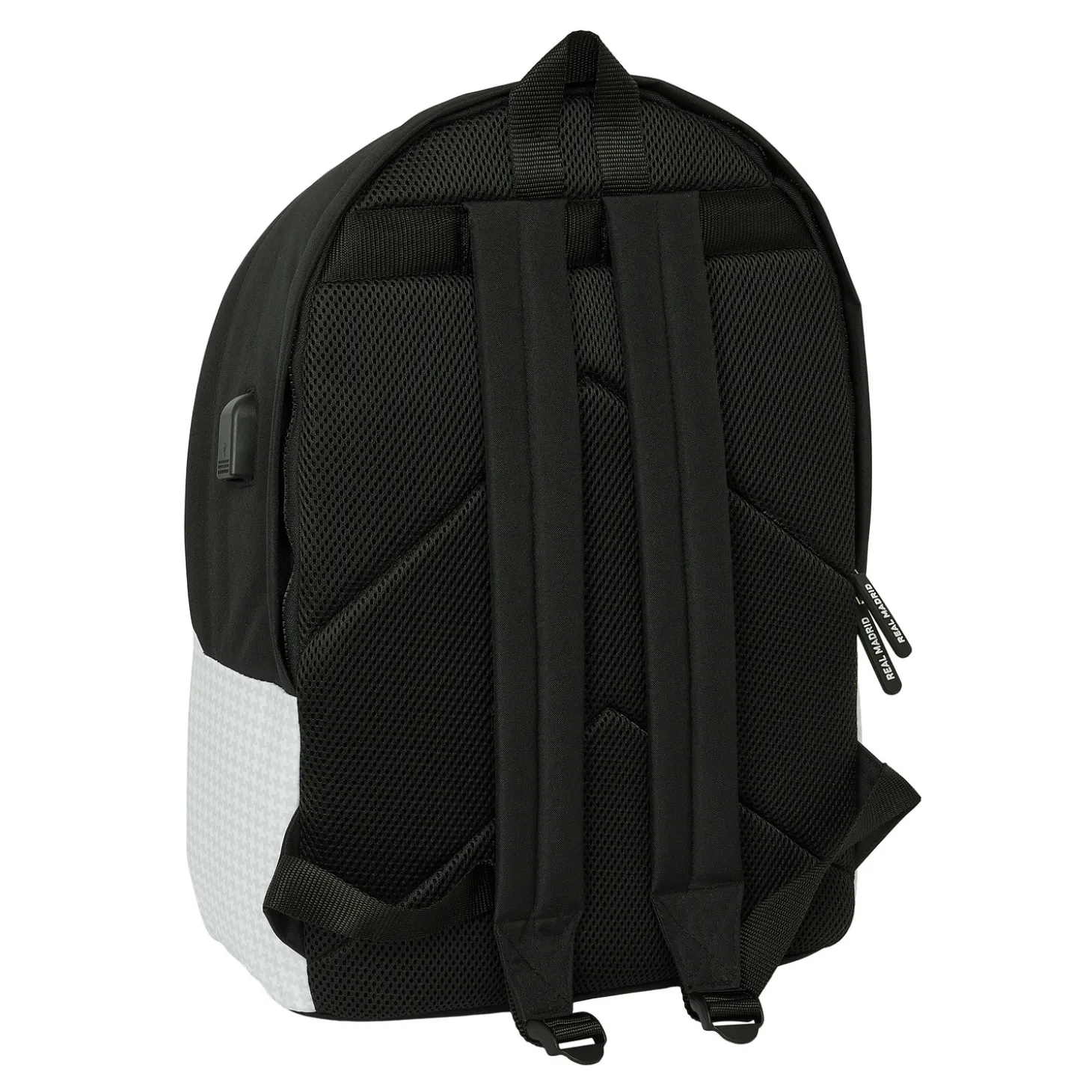 SAFTA S.A. Sacs & Bagages|Rentrée Scolaire^Sac à Dos Double Ordinateur Portable 15,6’’ Real Madrid Blanc/Noir