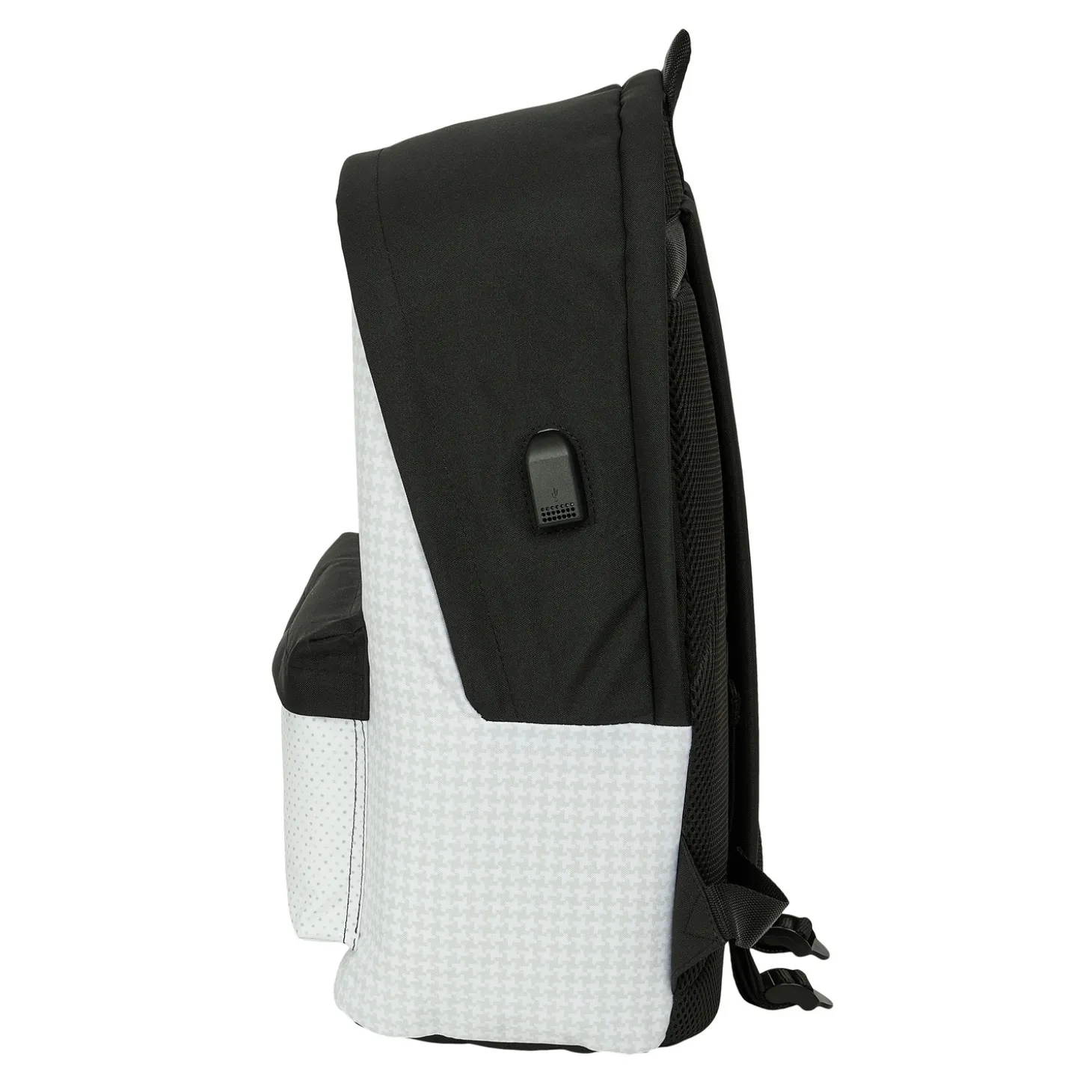 SAFTA S.A. Sacs & Bagages|Rentrée Scolaire^Sac à Dos Double Ordinateur Portable 15,6’’ Real Madrid Blanc/Noir