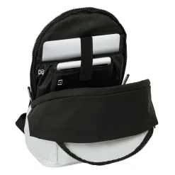 SAFTA S.A. Sacs & Bagages|Rentrée Scolaire^Sac à Dos Double Ordinateur Portable 15,6’’ Real Madrid Blanc/Noir