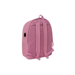 SAFTA S.A. Rentrée Scolaire|Sacs & Bagages^Sac à Dos Double Ordinateur Portable 15,6’’ Real Madrid Rose/Blanc