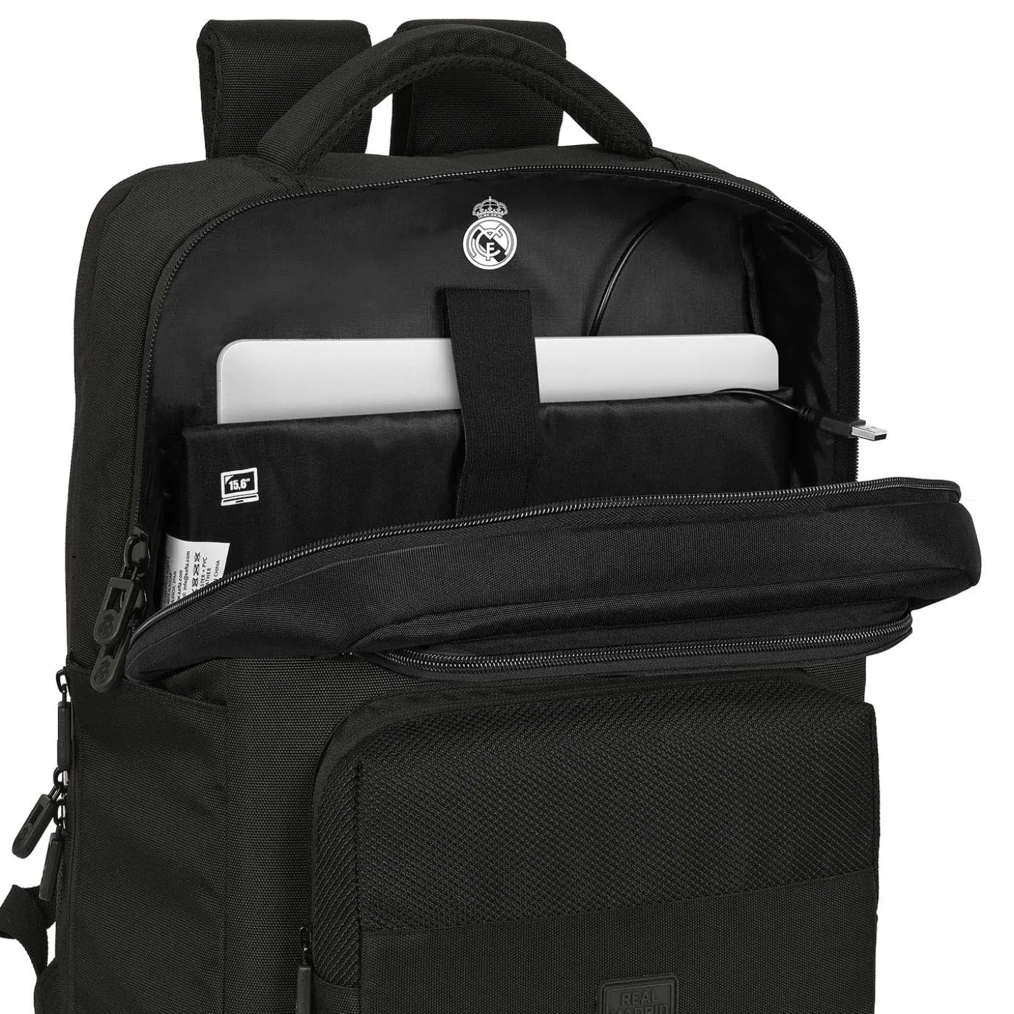 SAFTA S.A. Sacs & Bagages|Rentrée Scolaire^Sac à Dos Premium Double pour Ordinateur Portable Noir