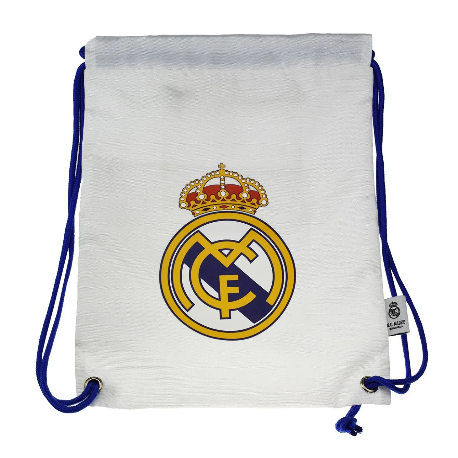 Project & Rogers Sacs & Bagages|Sacs^Sac De Gym Real Madrid Écusson -blanc/bleu