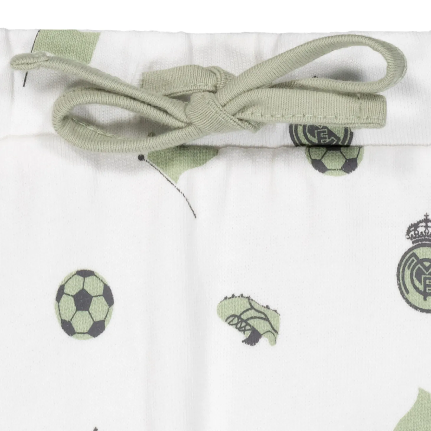 Enfant OSDM Vêtements Pour Bébés^Set Pant & T-Shirt Baby Green/White Real Madrid