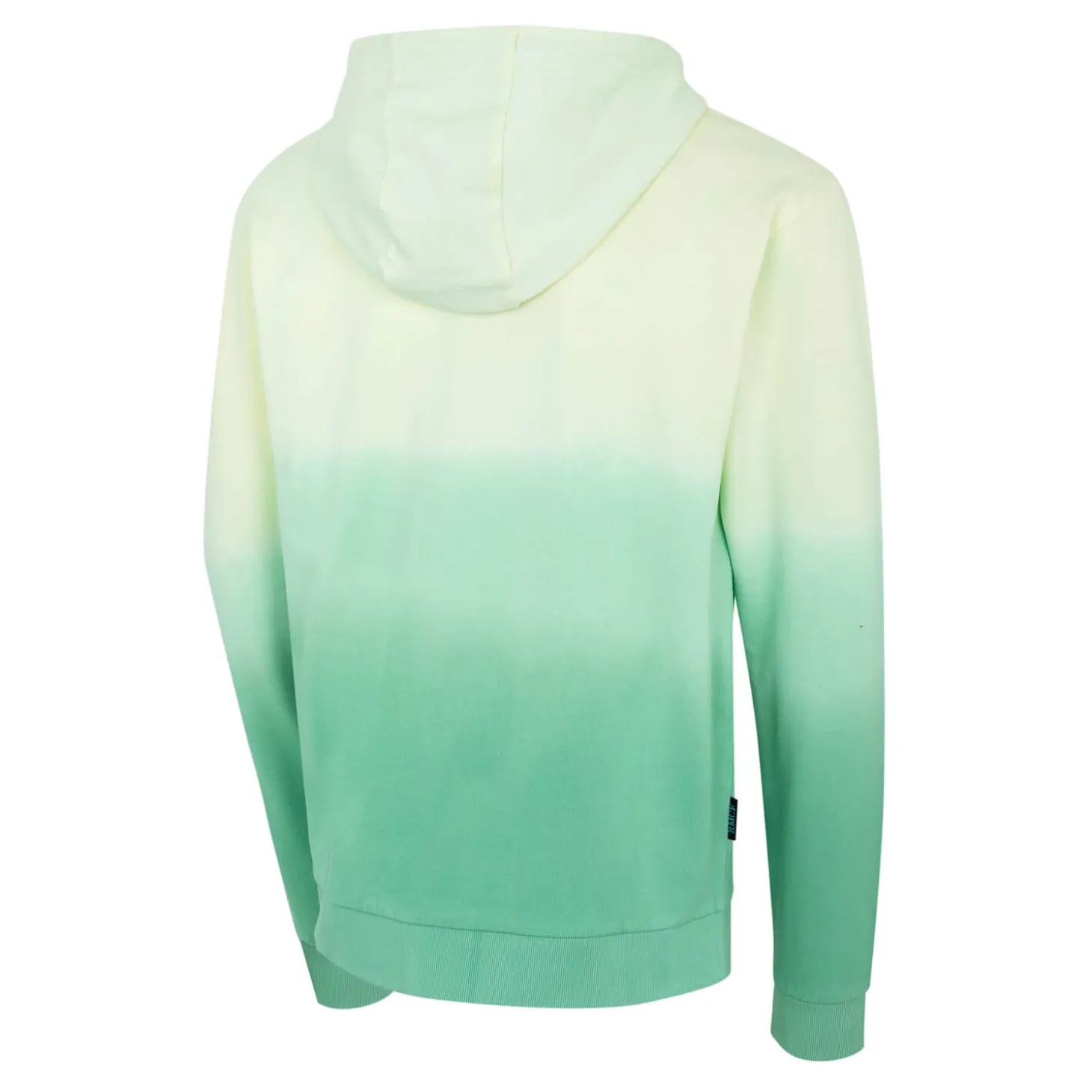 Homme Foundry Sweats^Sunset Festival Mens Dip Dye Zip Hoodie White