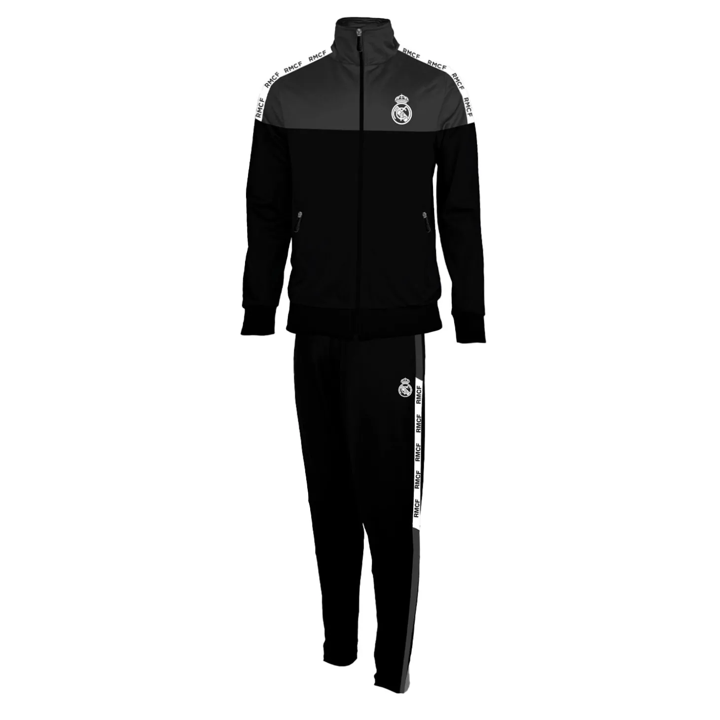 Homme Project Rogers & JLK, S.L. Survêtements|Survêtements^Survêtement Real Madrid Noir/Gris/Blanc jeunes