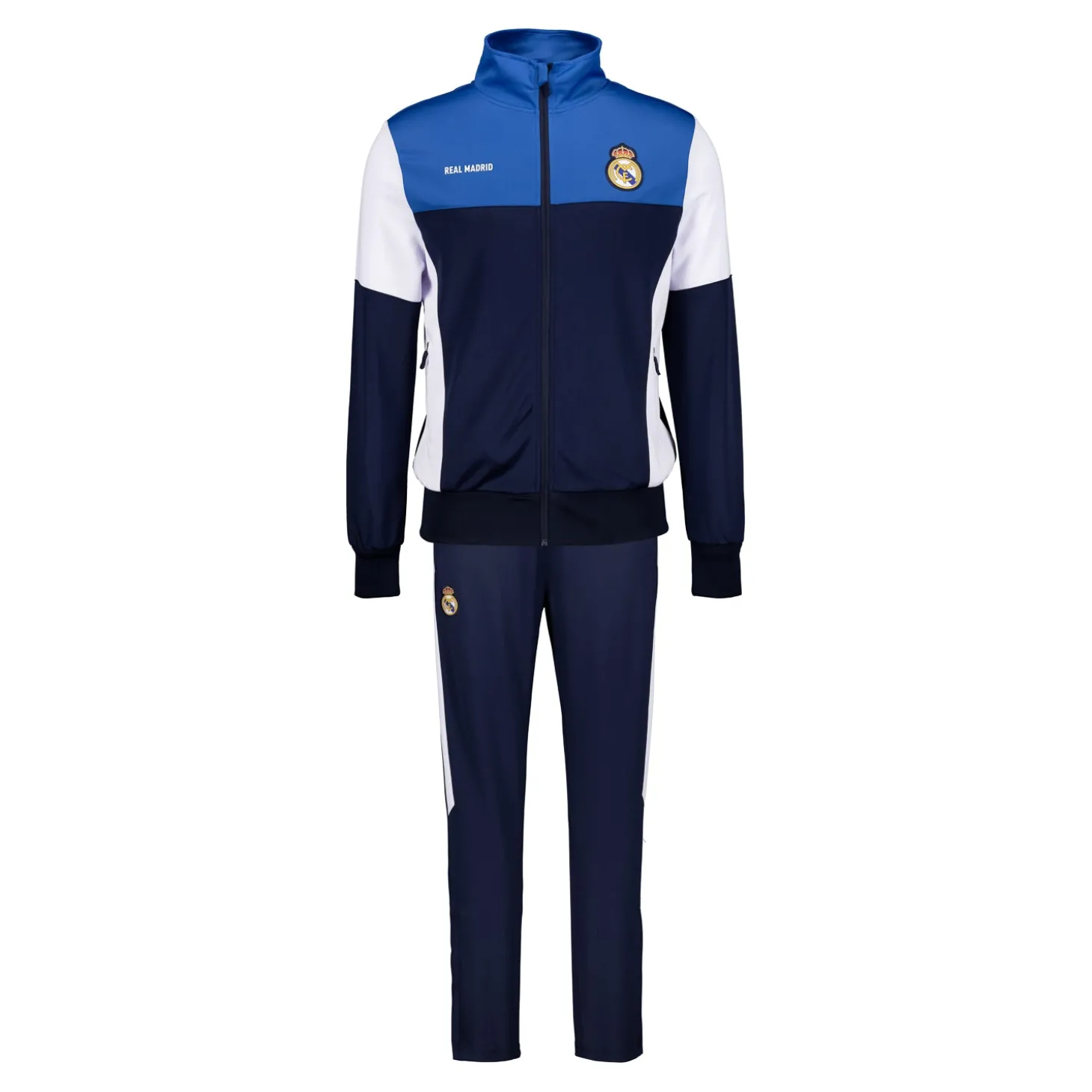 Homme Project Rogers & JLK, S.L. Survêtements^Survêtement Real Madrid RMCF Ruban Bleu Marine/Blanc adultes