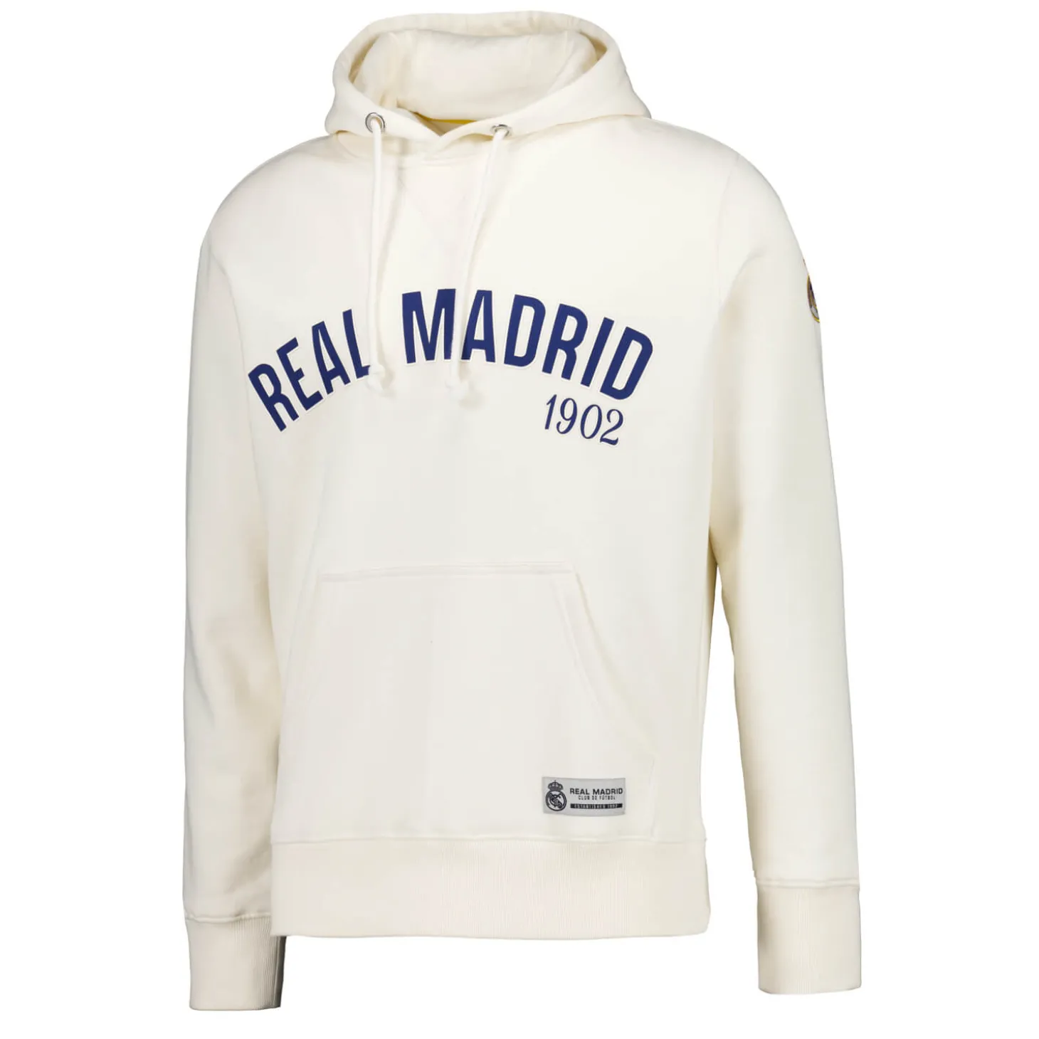 Homme MBA Solutions Sweats^Sweat à Capuche Baseball Real Madrid Blanc Cassé hommes