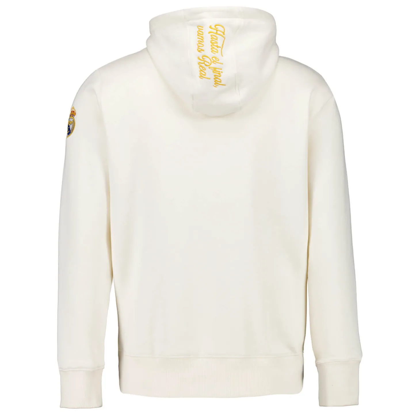 Homme MBA Solutions Sweats^Sweat à Capuche Baseball Real Madrid Blanc Cassé hommes