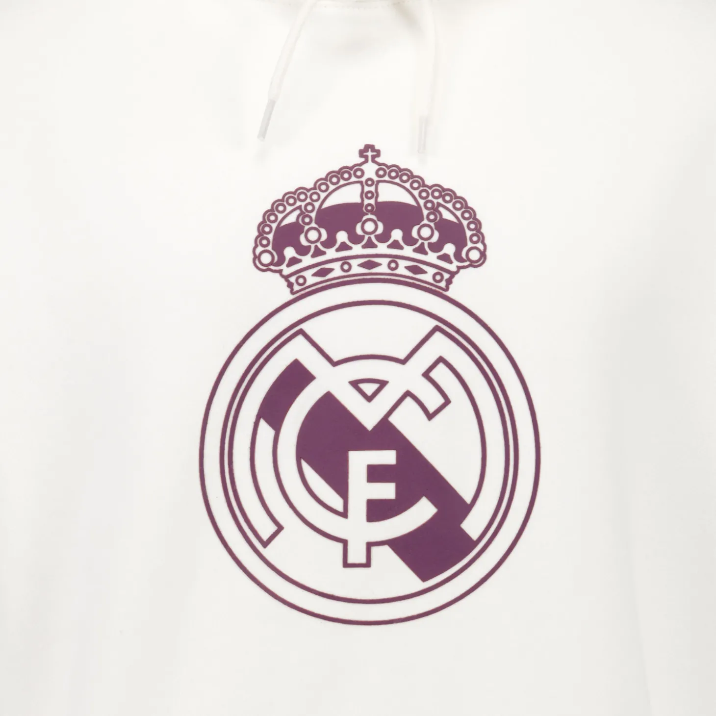 Homme Sport Design Sweden AB Sweats^Sweat à Capuche Color Crest Real Madrid Blanc Cassé homme