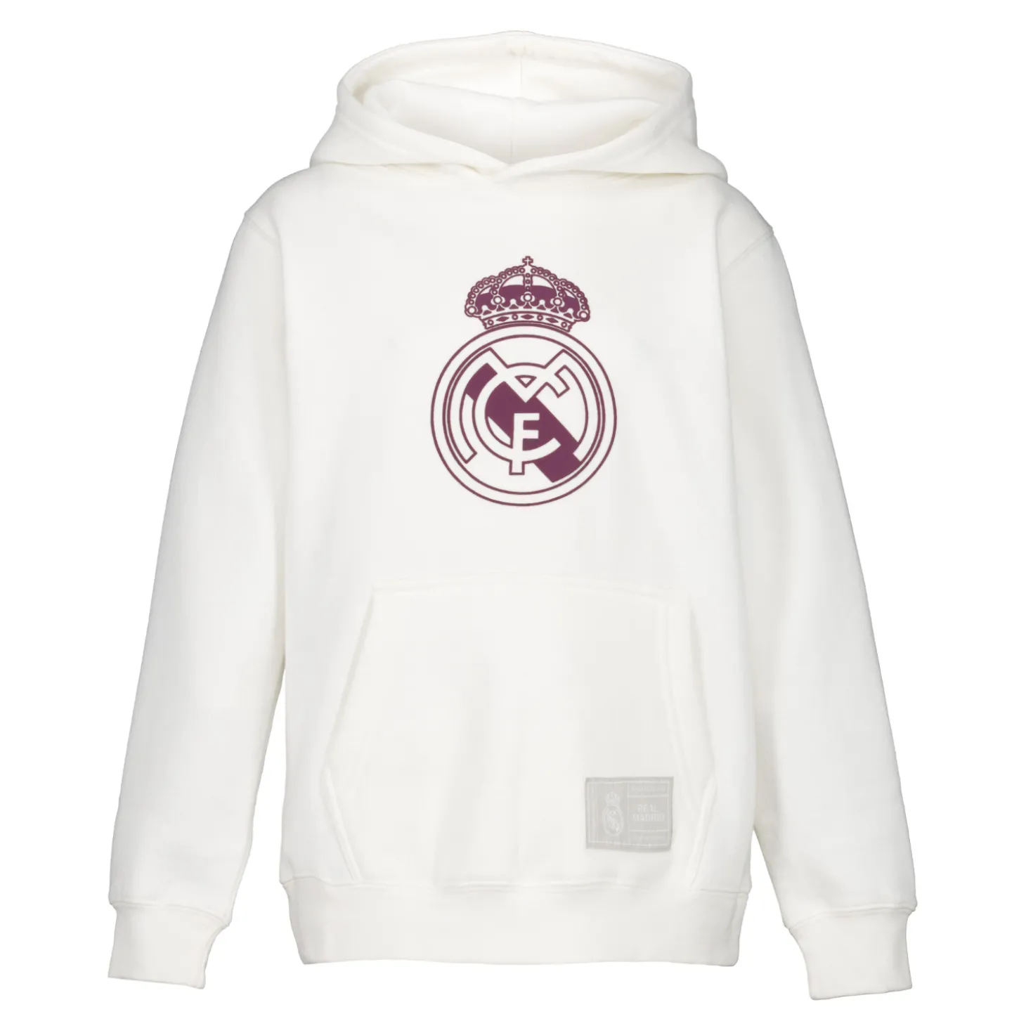 Enfant Sport Design Sweden AB Sweats^Sweat à Capuche Color Crest Real Madrid Blanc Cassé enfant