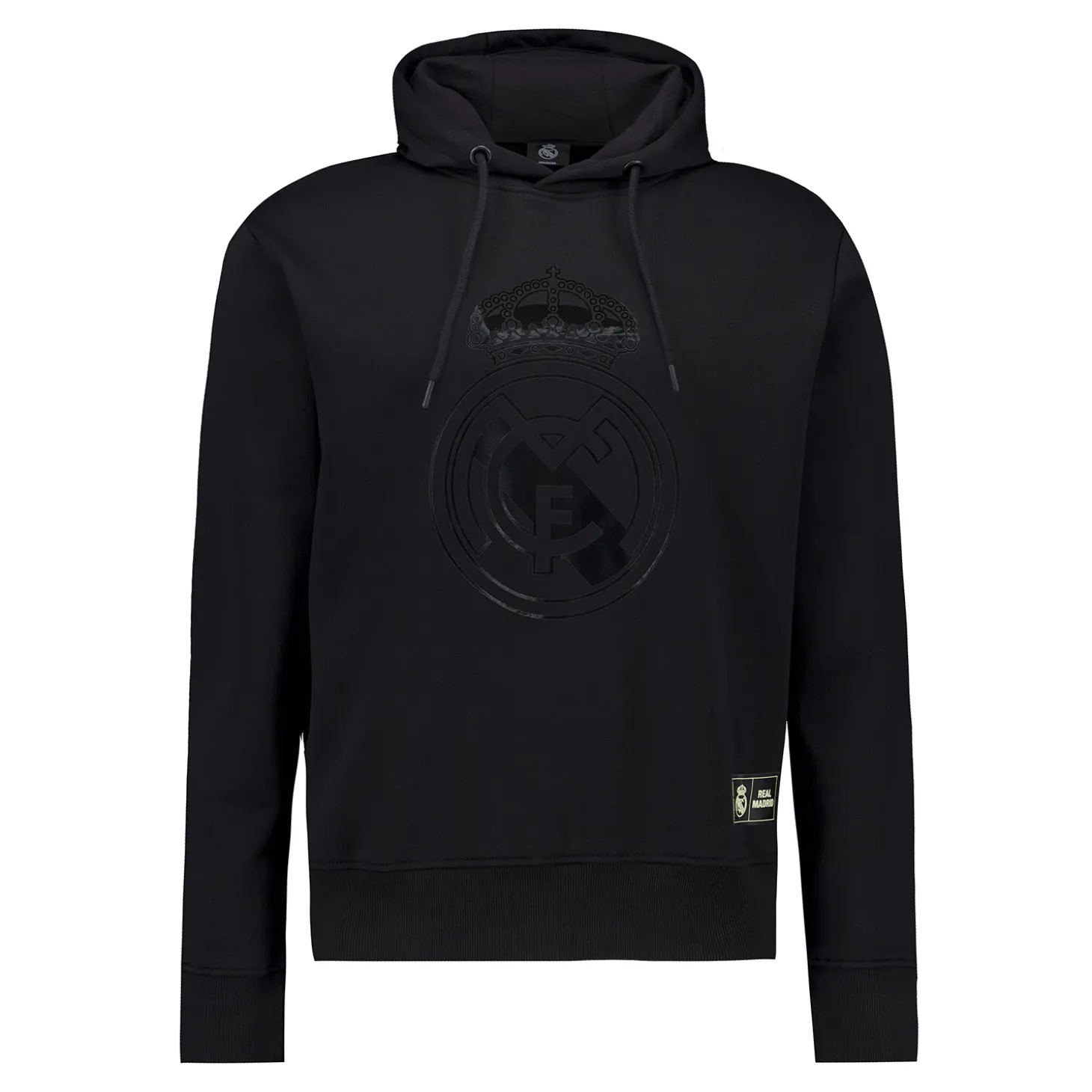 Homme MBA Solutions Sweats^Sweat à Capuche Écusson Real Madrid Blackout Noir hommes