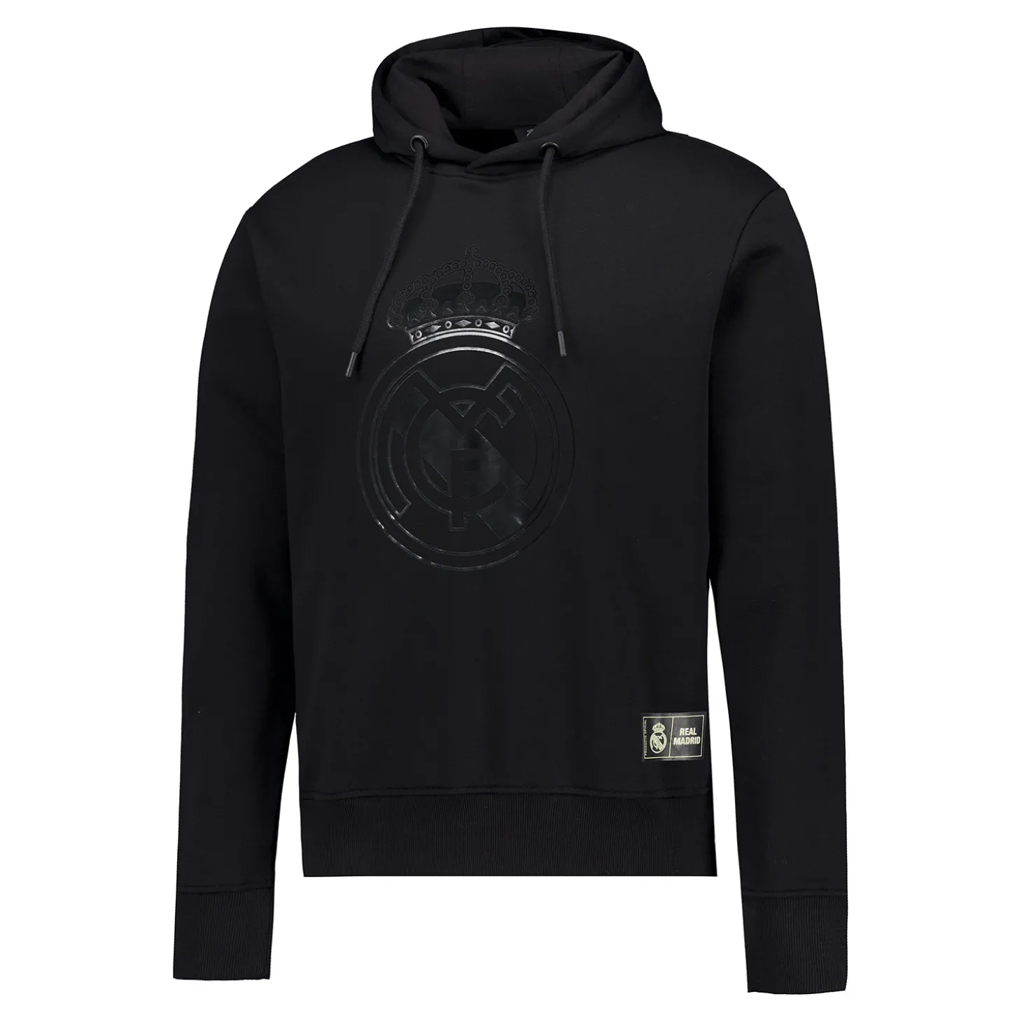 Homme MBA Solutions Sweats^Sweat à Capuche Écusson Real Madrid Blackout Noir hommes