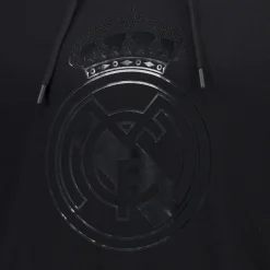 Homme MBA Solutions Sweats^Sweat à Capuche Écusson Real Madrid Blackout Noir hommes