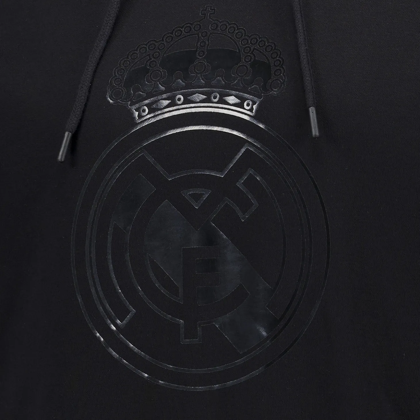 Homme MBA Solutions Sweats^Sweat à Capuche Écusson Real Madrid Blackout Noir hommes