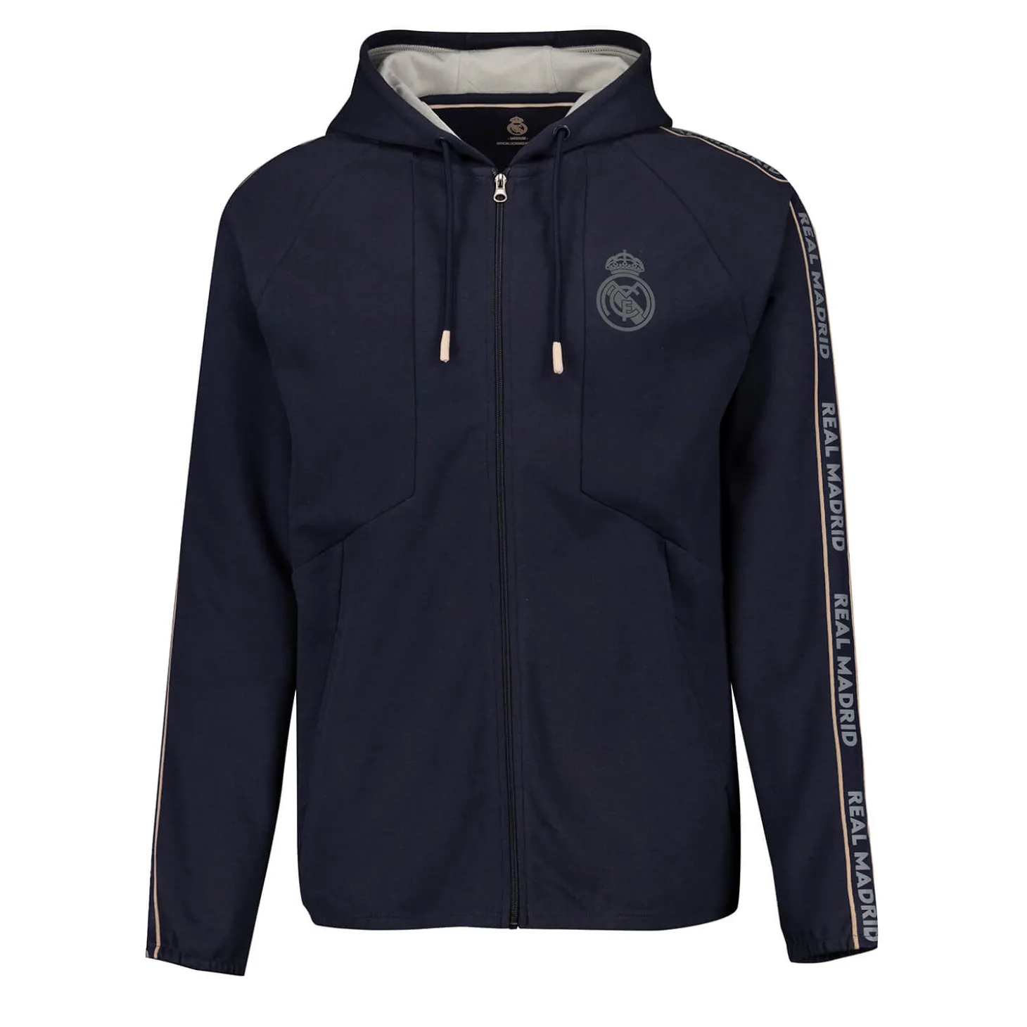 Homme Foundry Vestes^Sweat à Capuche Real Madrid Bleu Marine hommes
