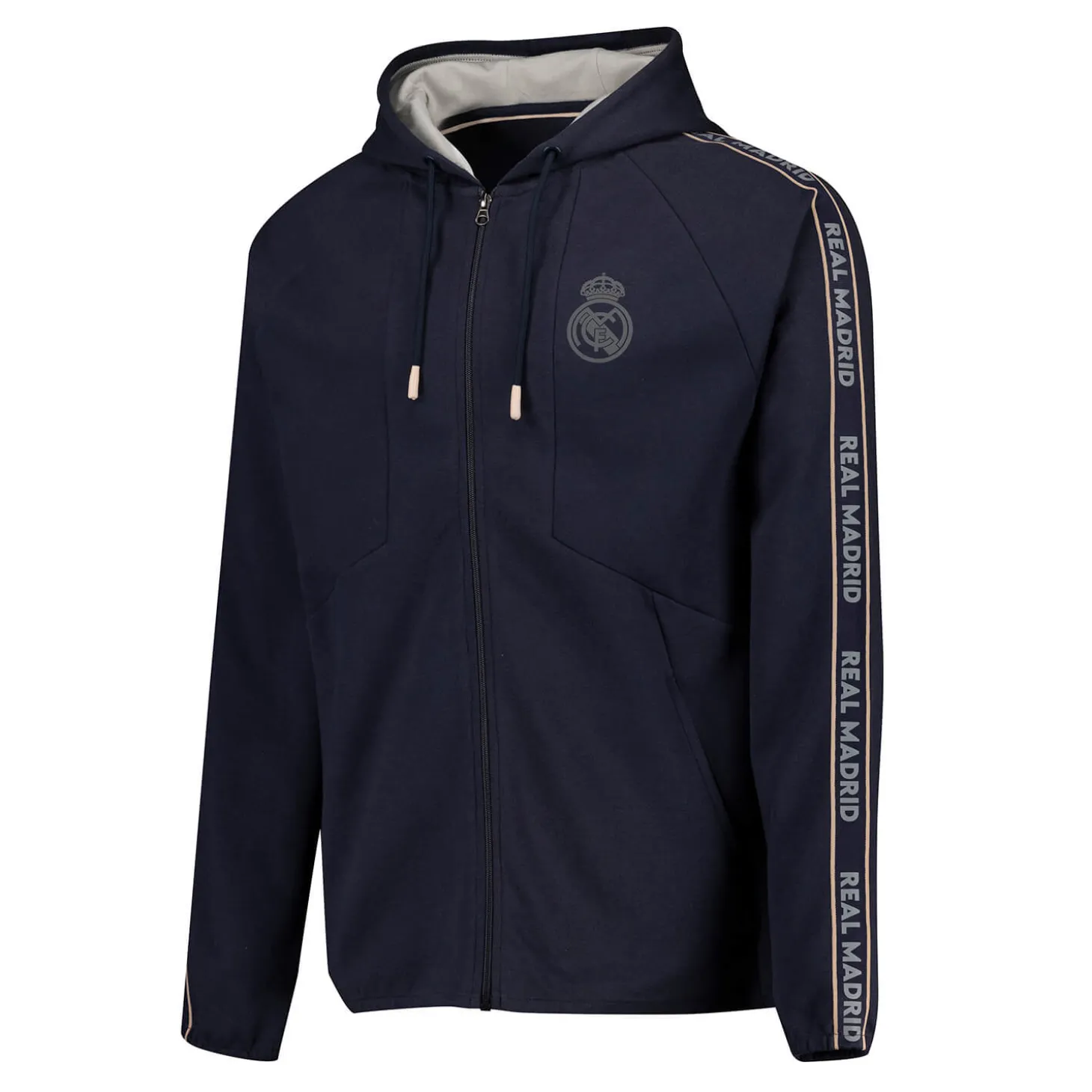 Homme Foundry Vestes^Sweat à Capuche Real Madrid Bleu Marine hommes