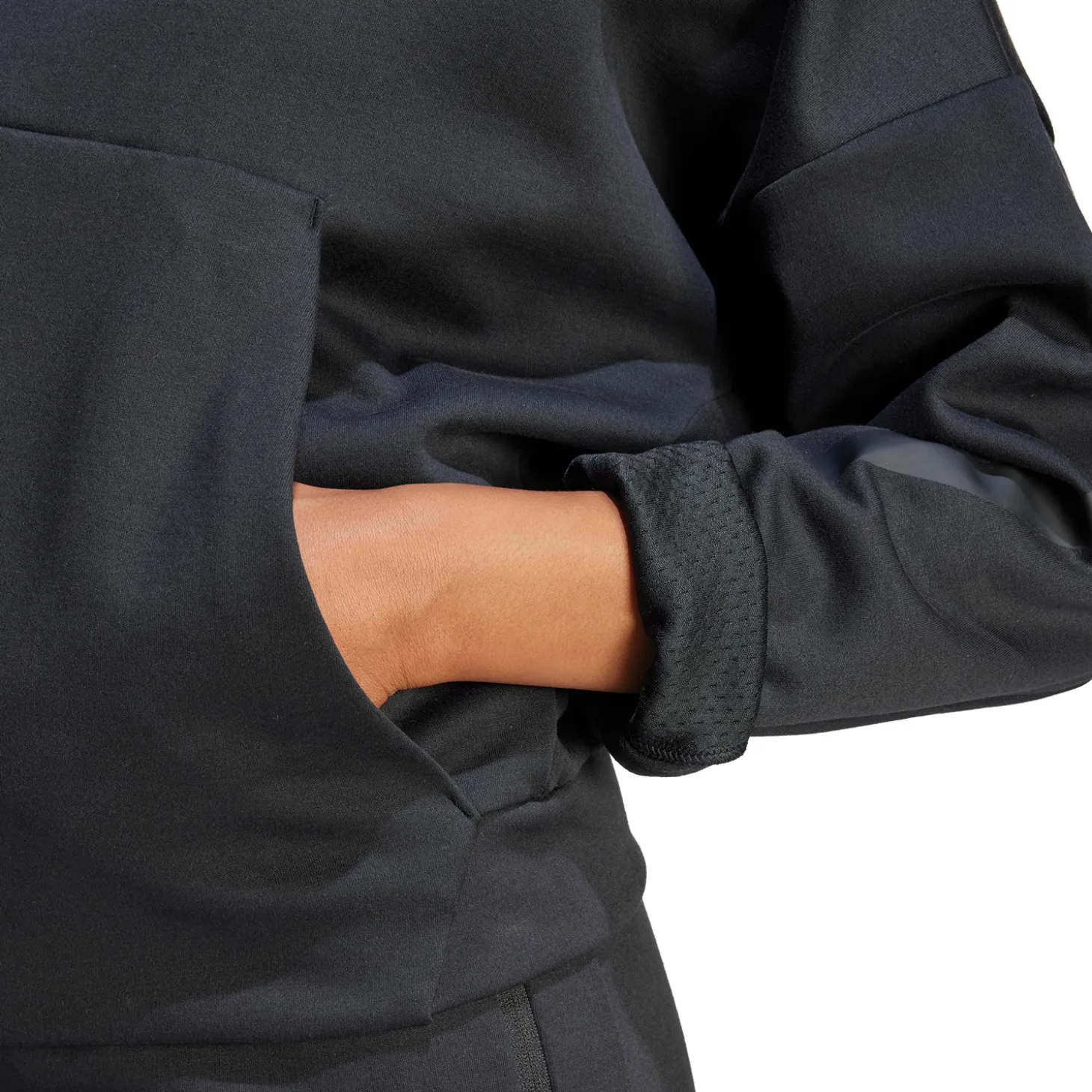 Femme Adidas España, S.A.U Survêtements|Vestes^Sweat à Capuche Zippé Badge Up adidas Noir femmes