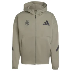 Homme Adidas España, S.A.U Vestes|Sweats^Sweat à Capuche Zippé Badge Up adidas Argile hommes