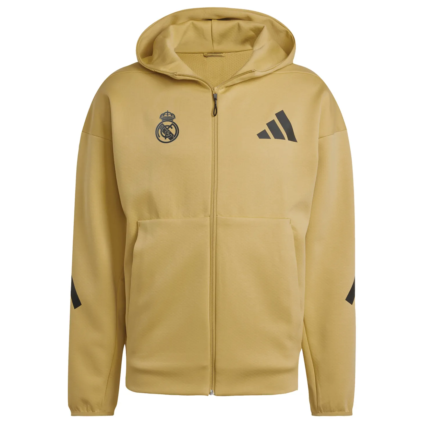 Homme Adidas España, S.A.U Vestes|Sweats^Sweat à Capuche Zippé Badge Up adidas Argile hommes